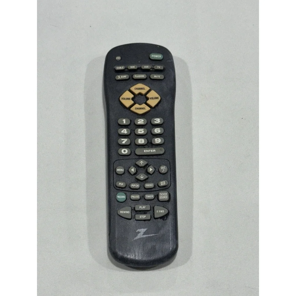 Genuine Zenith Remote‎ Control 124-00233-06 MBR3458CT - Replacement